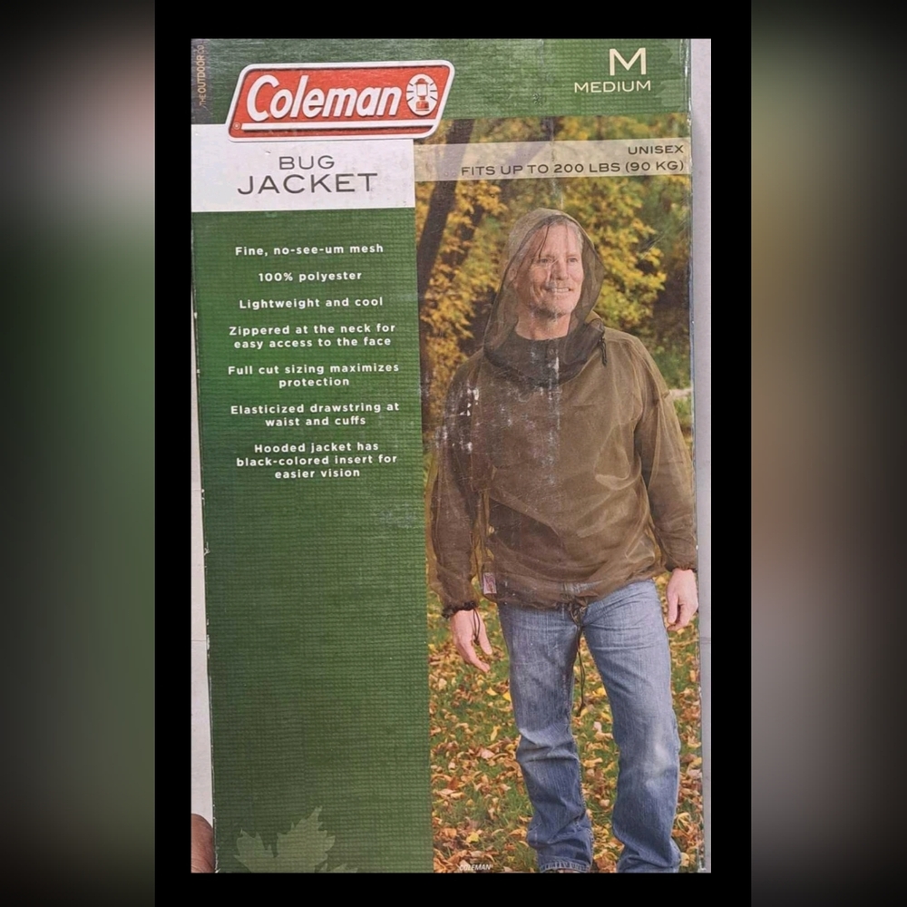 Coleman Unisex  Olive Color Bug Jacket